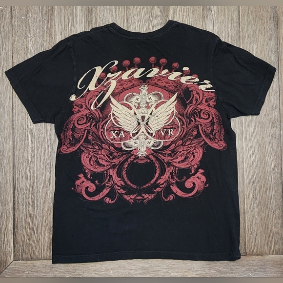 Xzavier Vintage Men's Pride & Glory King Skulls 💀 T-Shirt Size Medium - Picture 6 of 7